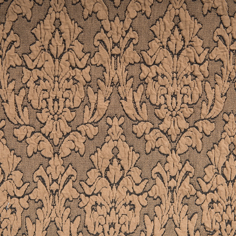 Napínací potah na dvojkřeslo Baroko- hnědý