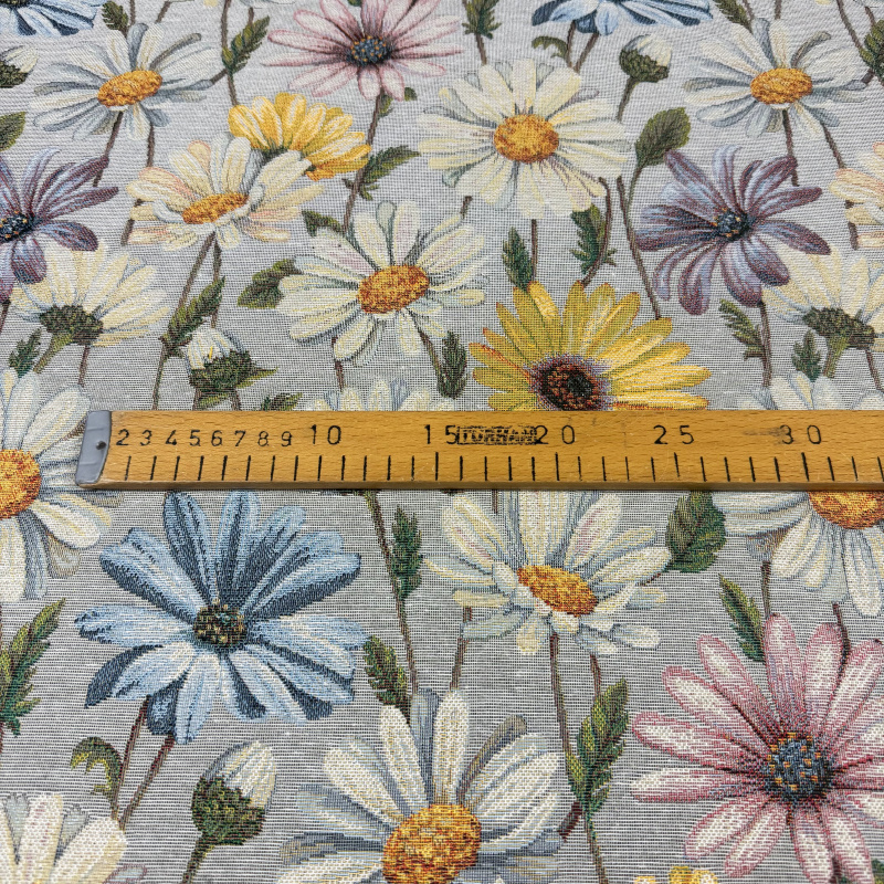 Ervi Gobelínový přehoz na křeslo - Pastelové květy