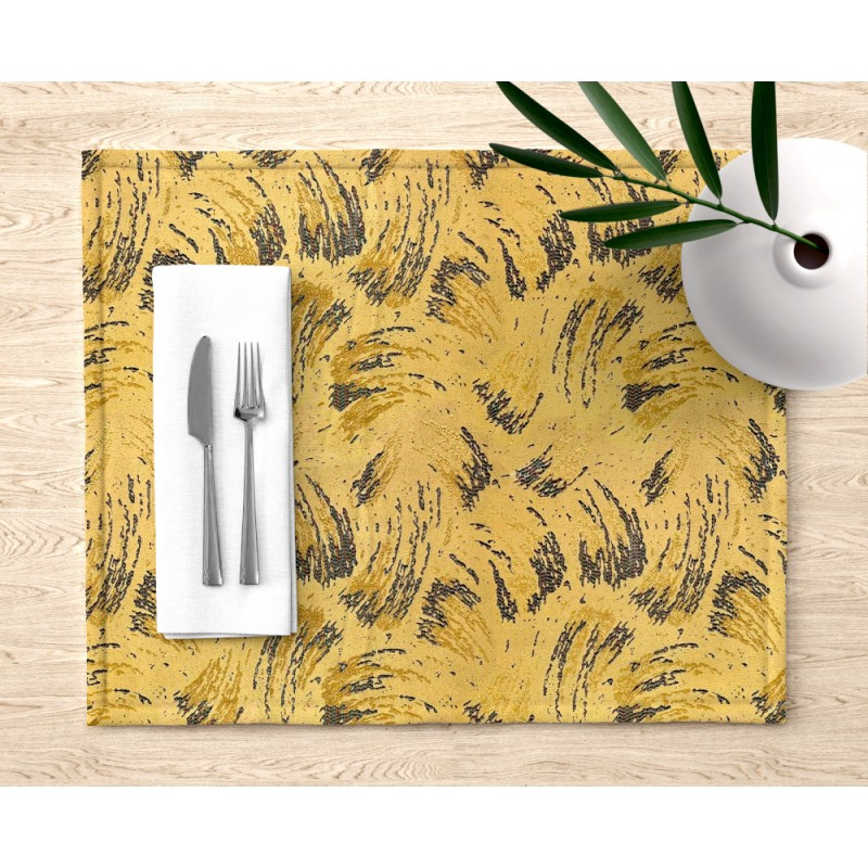 Ervi dekorační prostírání na stůl - Dekor zlato-modrý