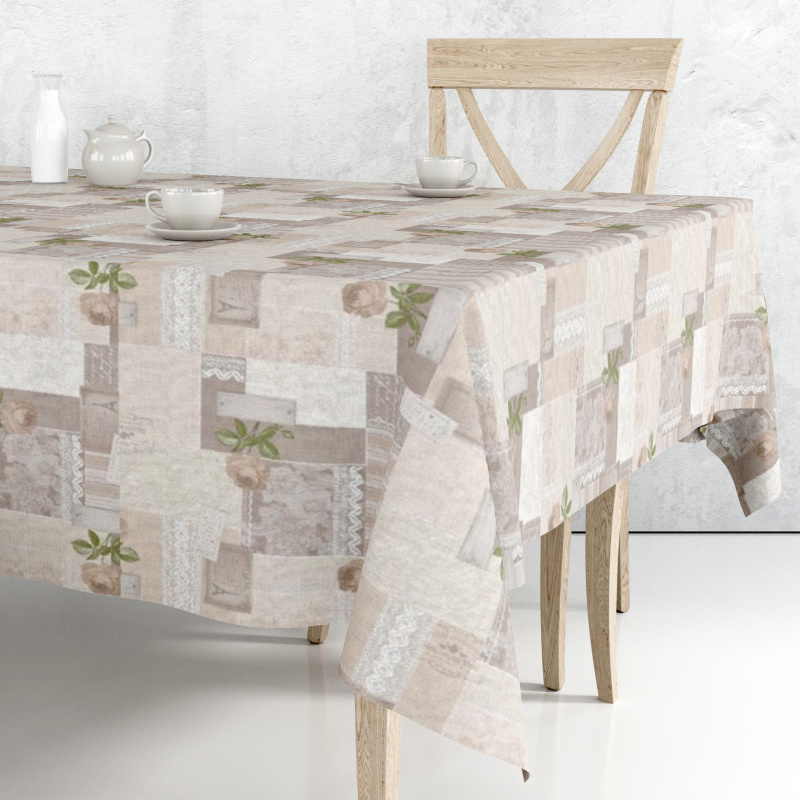 Ubrus PVC M-138B - Provensálský venkov (různé velikosti)