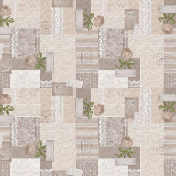 Ubrus PVC kulatý M-138B - Provensálský venkov (různé velikosti)