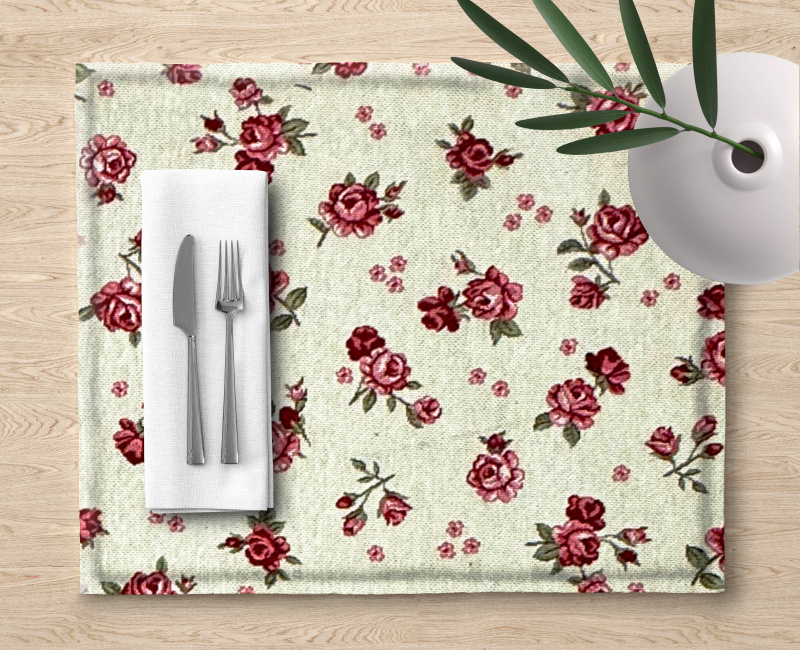Ervi Gobelínové prostírání na stůl - Polibek růže