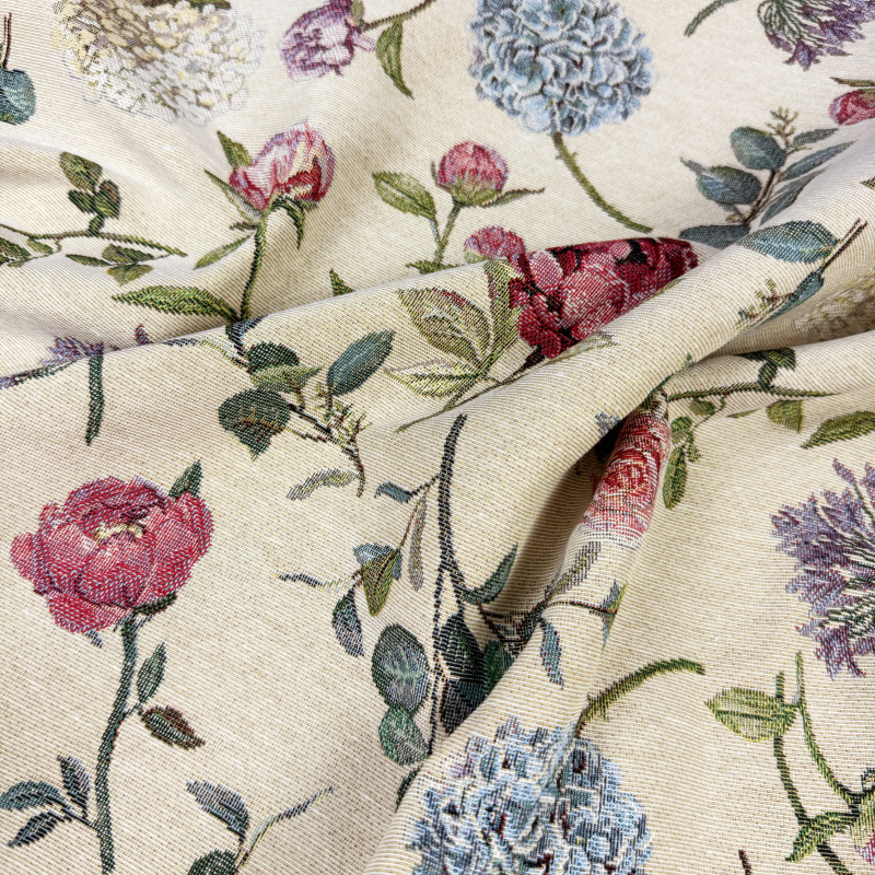 Ervi Gobelínový ubrus na stůl čtvercový - Letní květiny