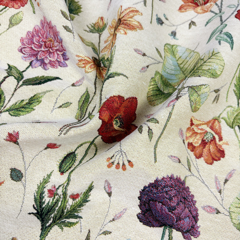 Ervi Gobelínový ubrus na stůl obdélníkový - Květinová romance