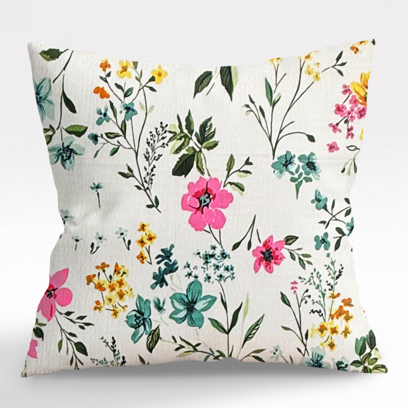 Ervi bavlněný KREPOVÝ povlak na polštář - Sladký Rozkvet 2