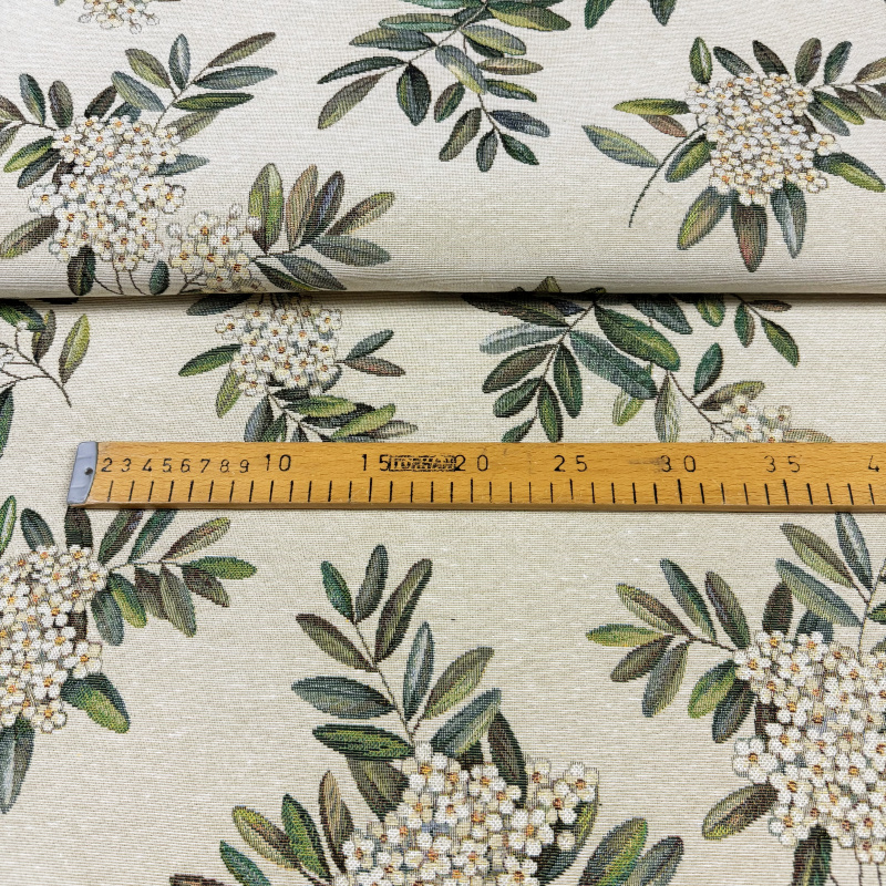 280cm Dekorační/potahová Gobelínová látka šířka - Zahradní kouzlo