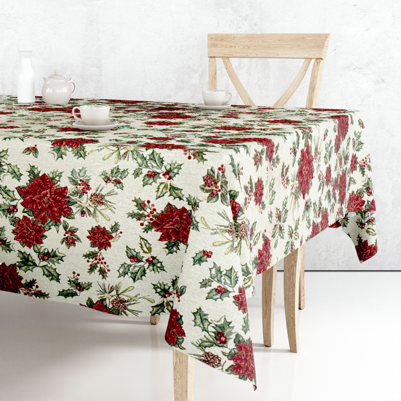 Ervi Gobelínový ubrus na stůl čtvercový - Sváteční nálada