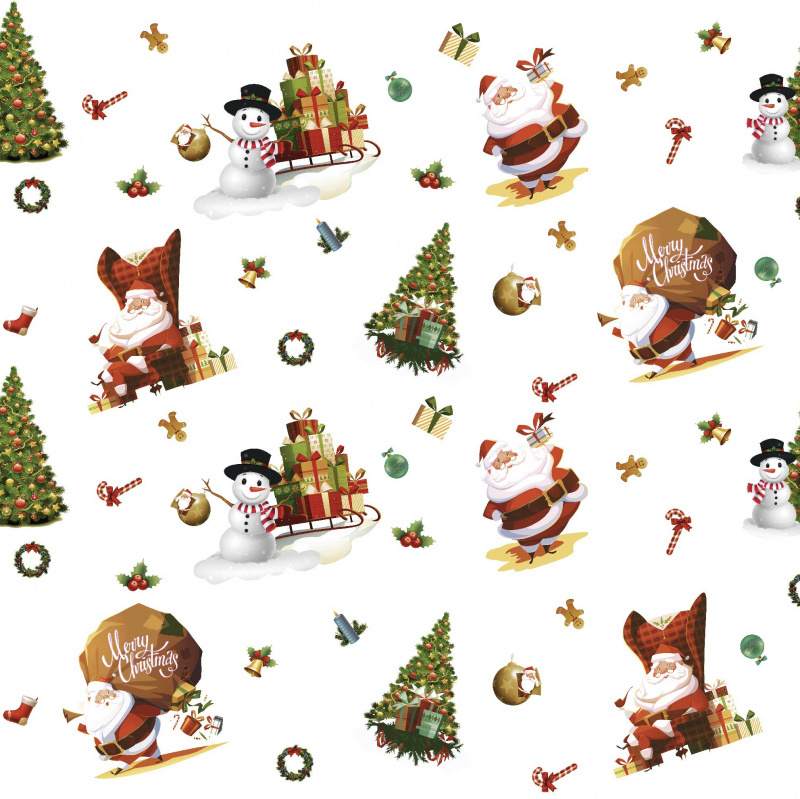 Ubrus PVC kulatý FL-1334-03 – Vánoční pohádka (různé velikosti)