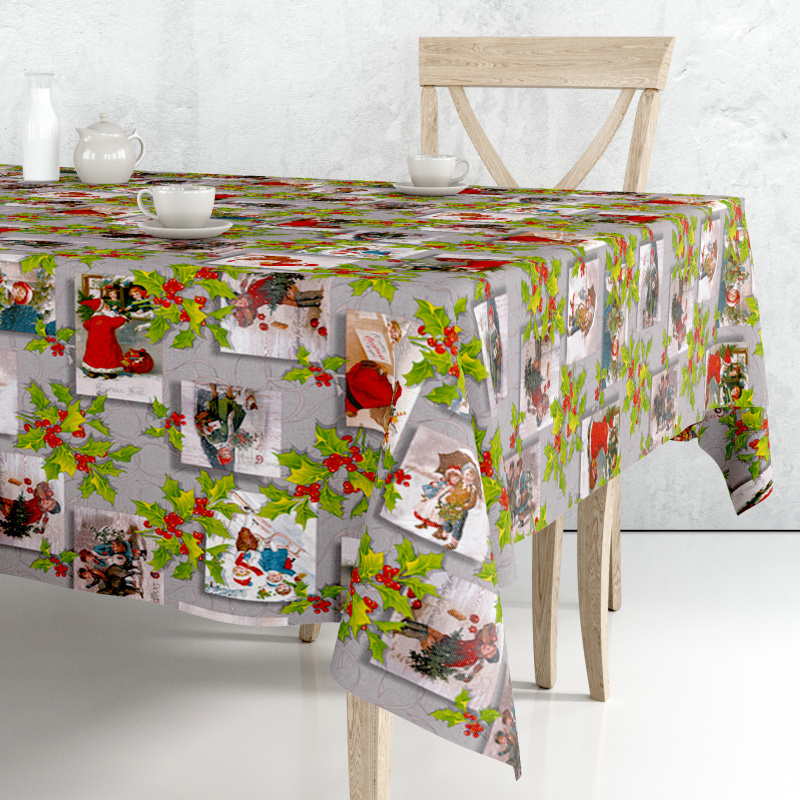 Ubrus PVC FL-1575-02 – Vánoční (různé velikosti)