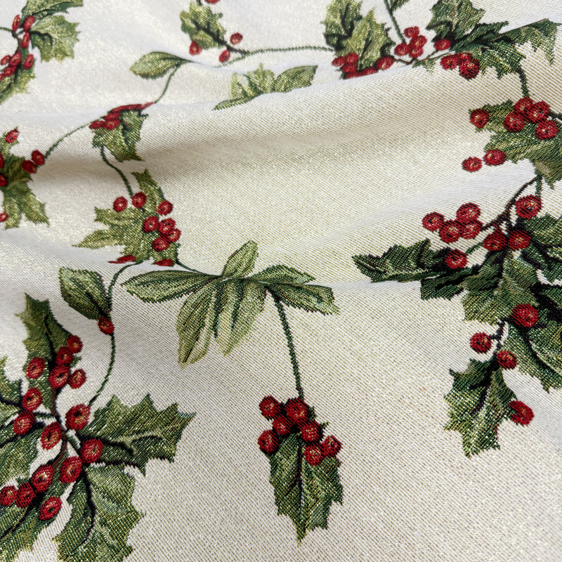 Ervi Gobelínový přehoz na křeslo - Vánoční větvičky