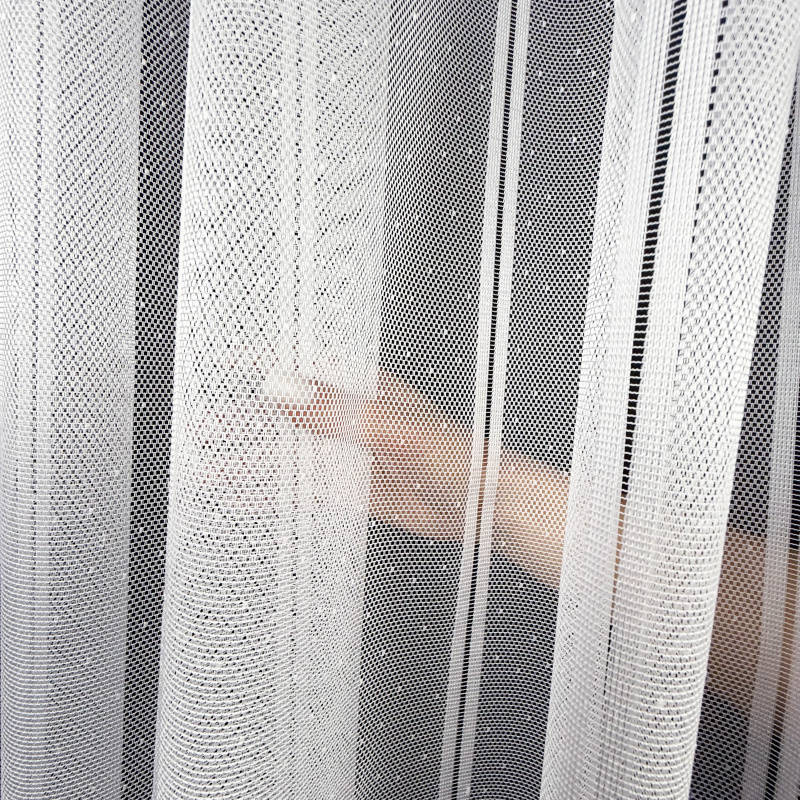 Ervi žakárová záclona bílá 115814, metráž