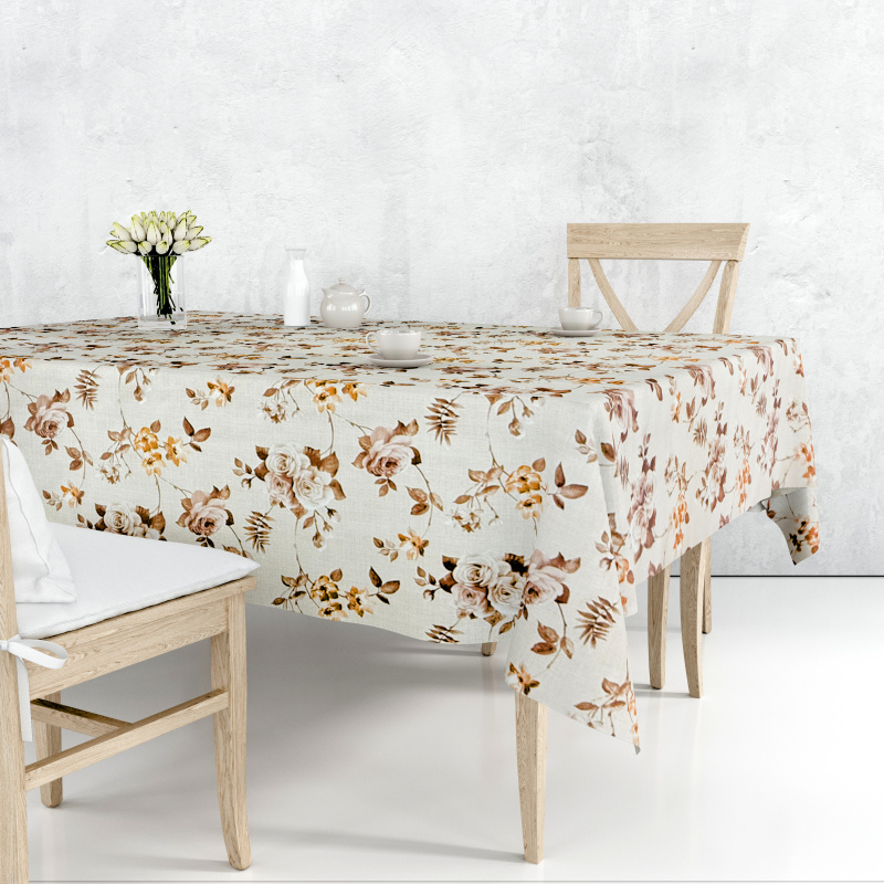 Ubrus PVC M-126B - Jemná romantika (různé velikosti)