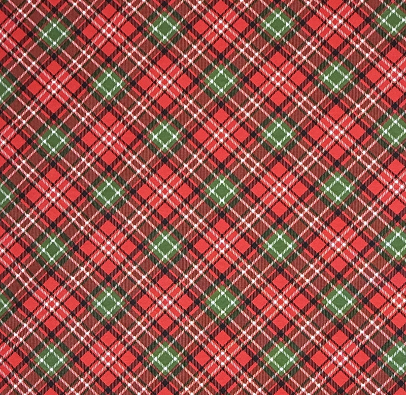 Ervi dekorační závěs Royal Lux - Vánoční káro