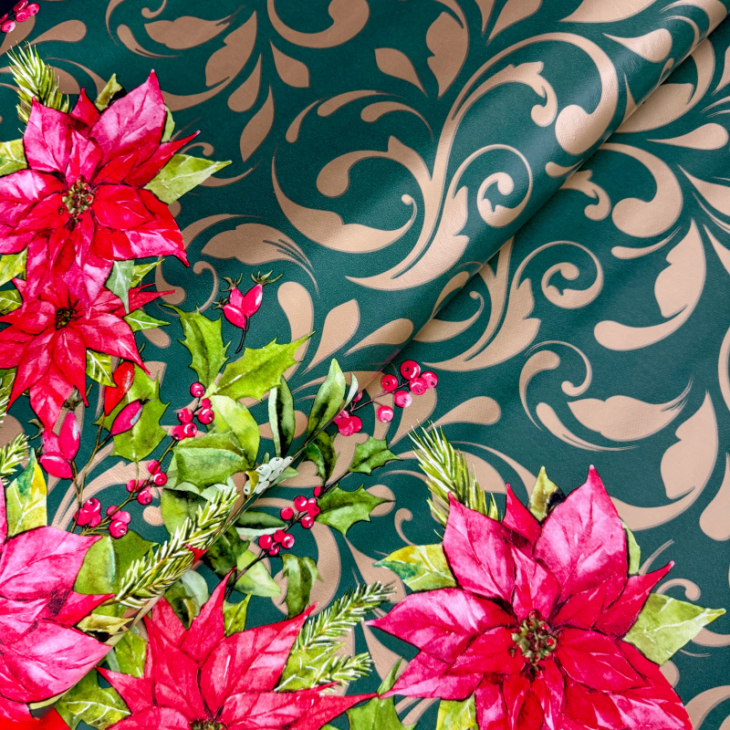 Ubrus PVC FL-1495-01 – Vánoční (různé velikosti)