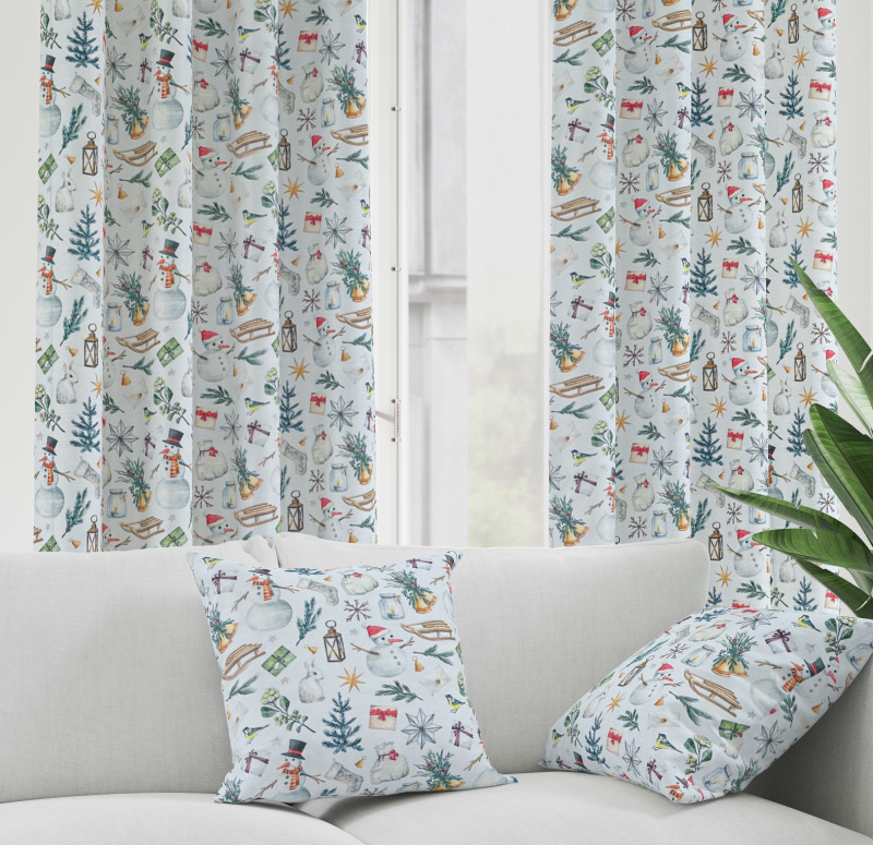 Ervi dekorační závěs Royal Lux - Vánoční chvíle