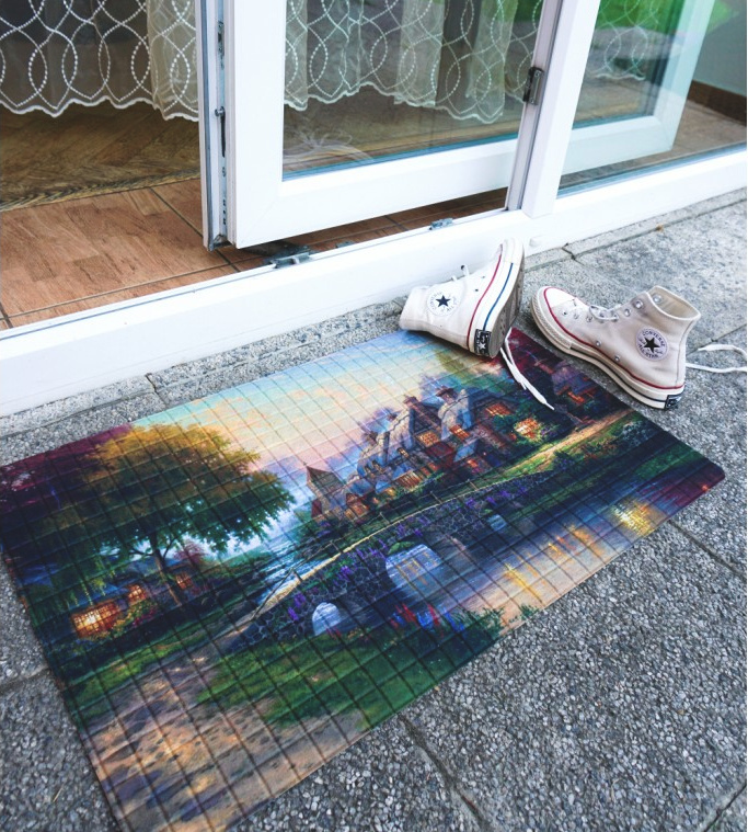 Multifunkční kobereček - Landscape, 45x75 cm