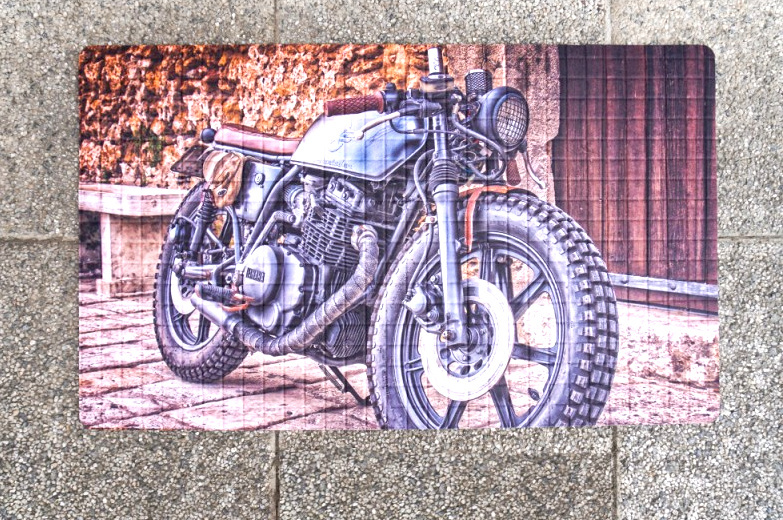 Multifunkční kobereček - Bike, 45x75 cm