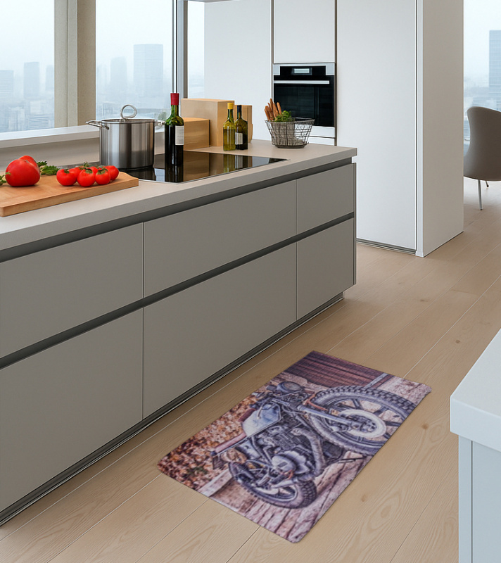 Multifunkční kobereček - Bike, 45x75 cm