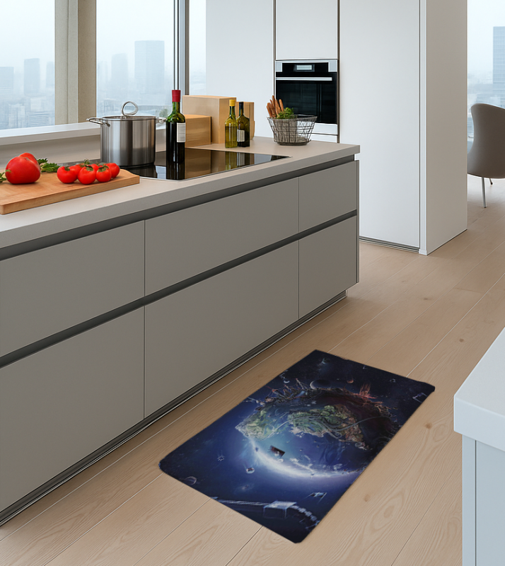 Multifunkční kobereček - Space, 45x75 cm