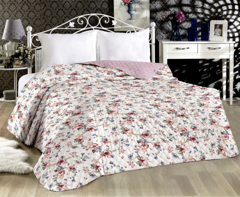 Přehoz oboustranný Colore - Magnolie