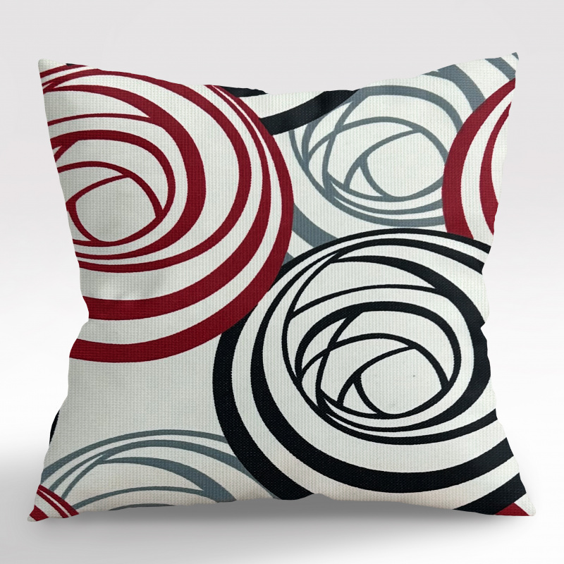 Ervi povlak na polštář dekorační - Retro Spirály