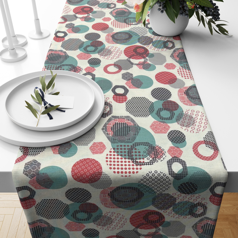 Ervi dekorační běhoun na stůl - Fay - Retro