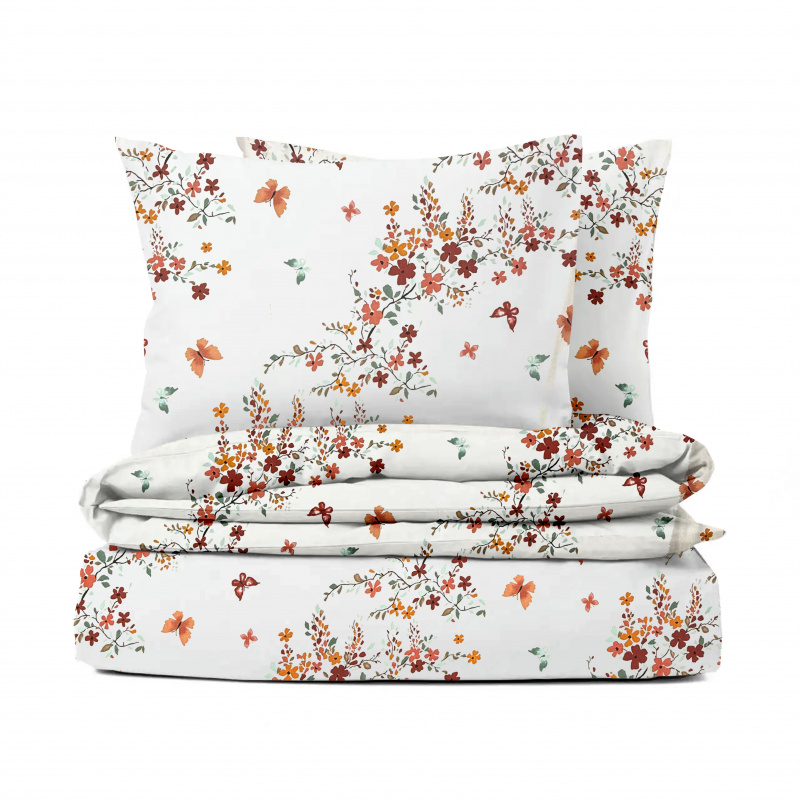 Ervi Bavlněné povlečení - Podzimní kvítí