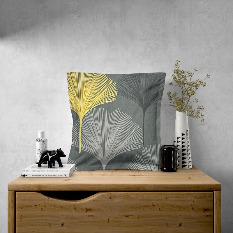 Ervi povlak na polštář bavlněný s lemem - Botanic Luxe
