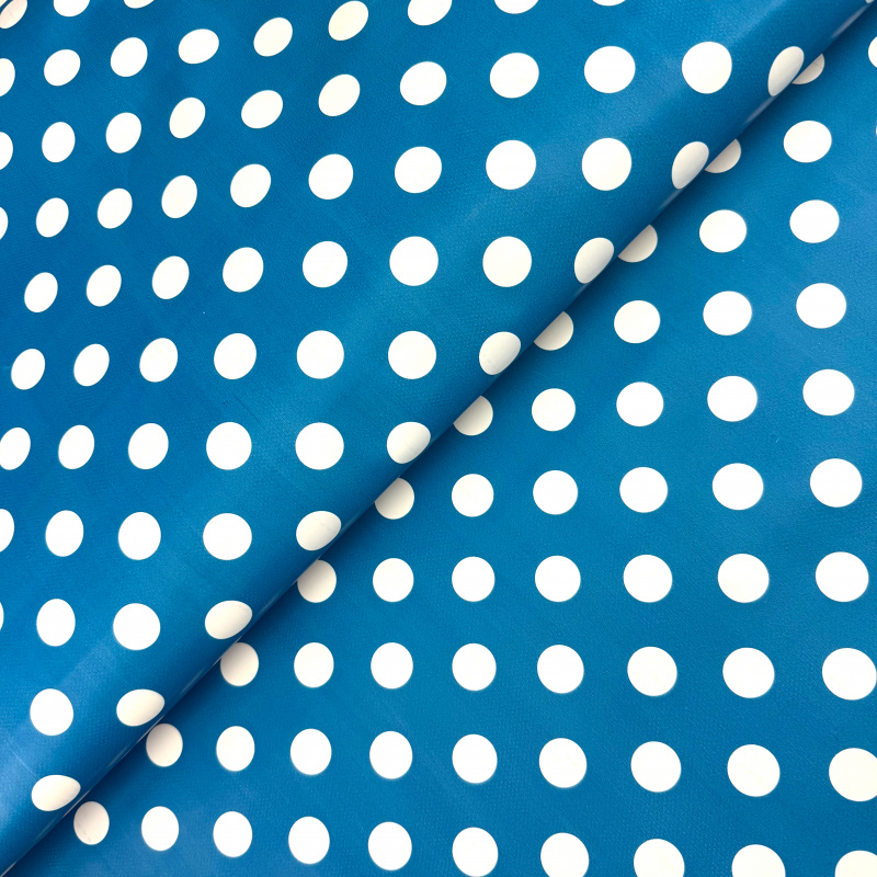 Ubrus PVC DC-416 modrý  metráž šířka 140cm