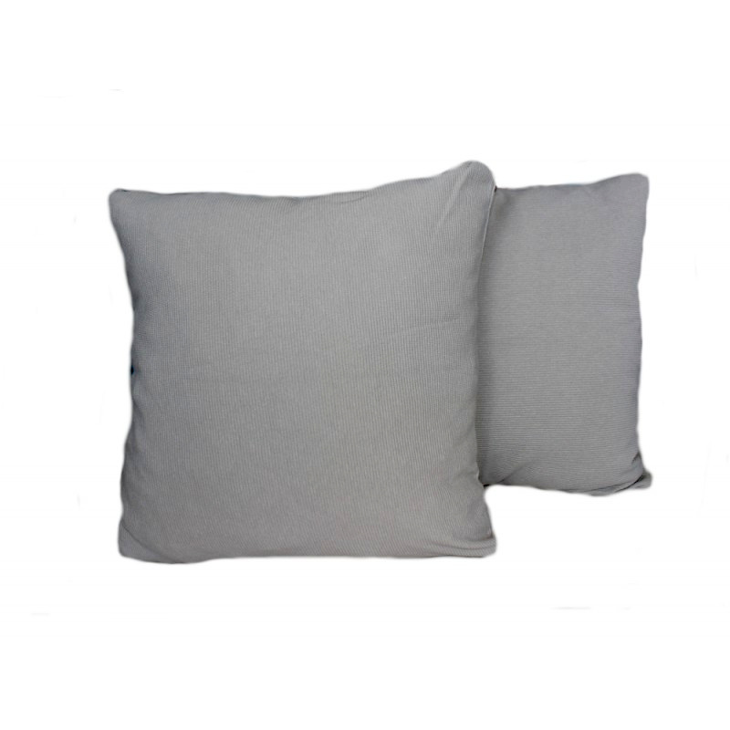 Sada dekoračních povlaků na polštář 40x40-šedý, 2ks