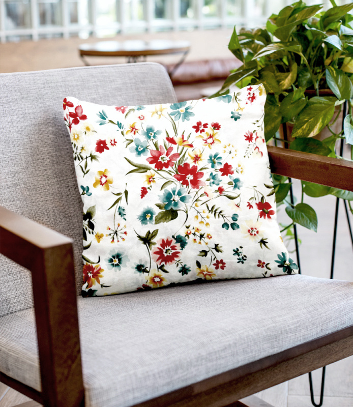 Ervi povlak na polštář bavlněný -  Louka 26337-6