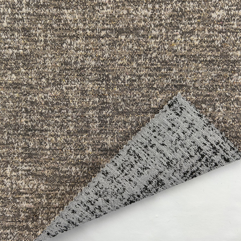 Dekorační/potahová látka Plain - č.5 béžovo/hnědá