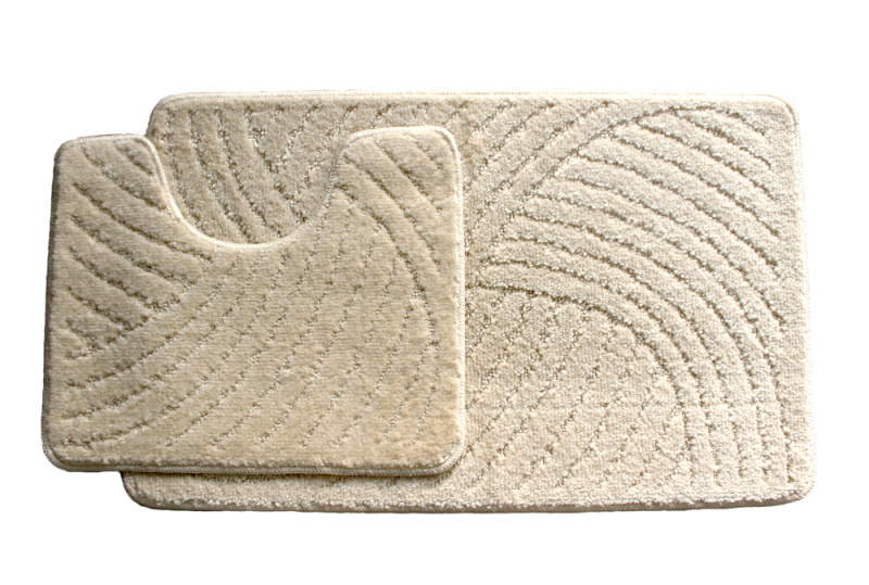 Koupelnová předložka béžová Comfort,2 set