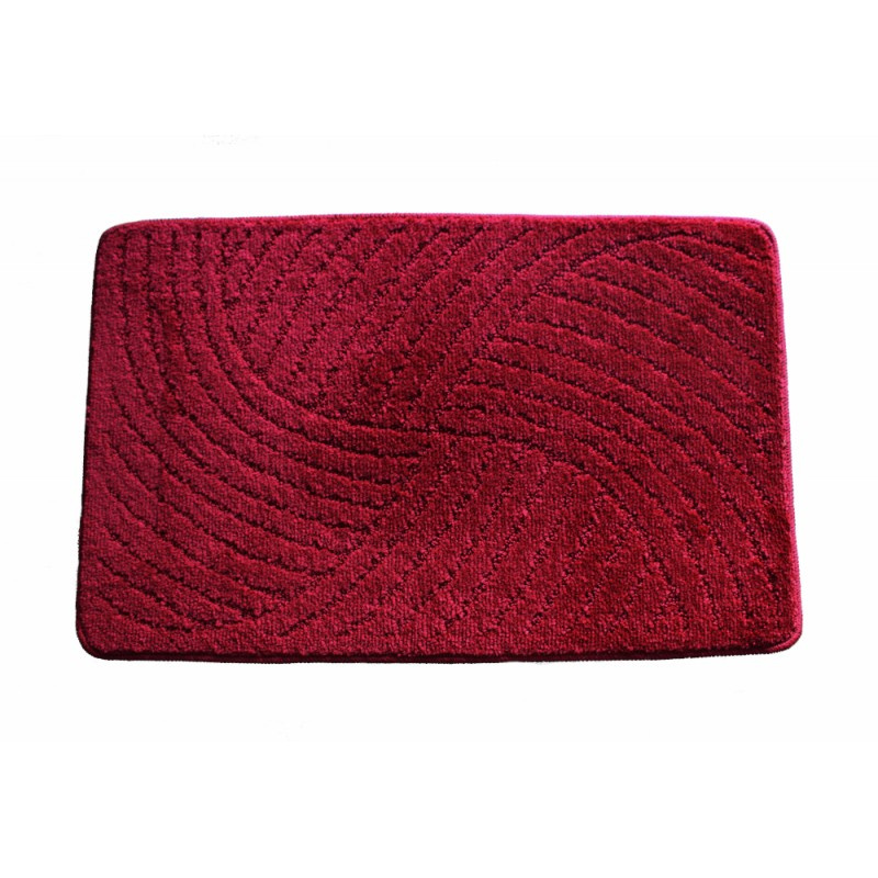 Koupelnová předložka vínová Comfort, 1 set