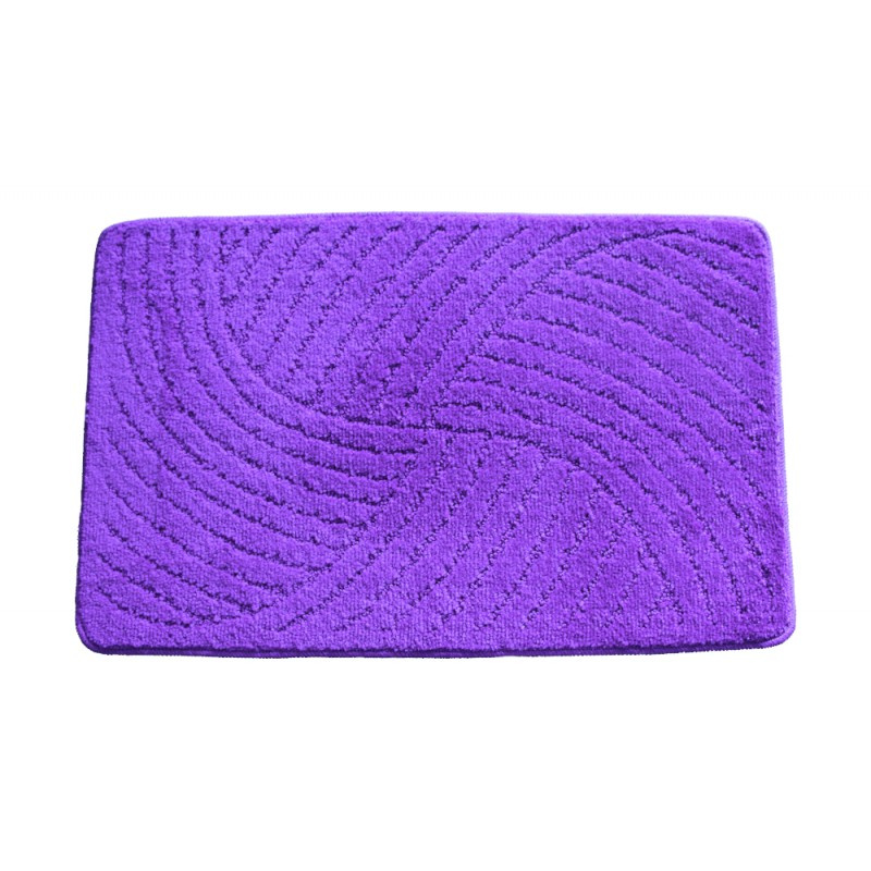 Koupelnová předložka fialová Comfort, 1 set