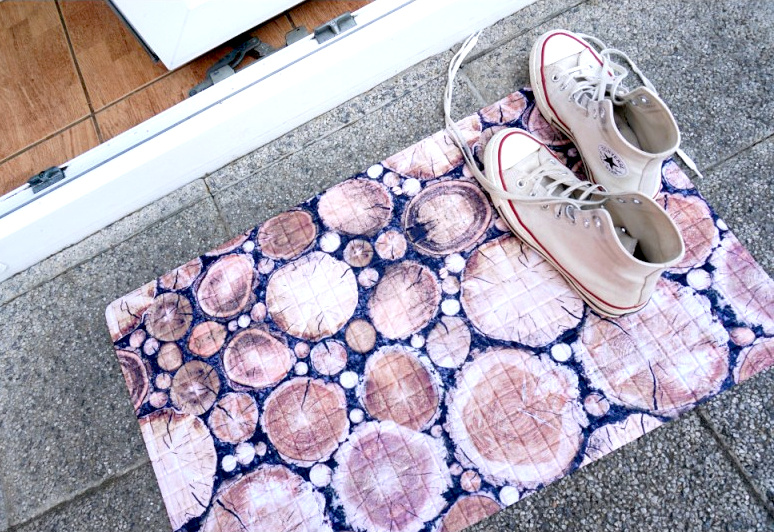 Rohožka - Wood, 45x75 cm