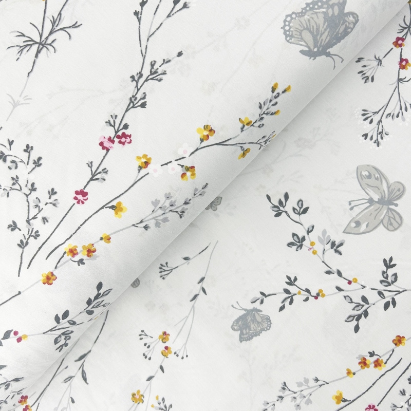 Ervi Bavlněná látka/plátno š.240cm -  romantický vzor č.23515-3, metráž