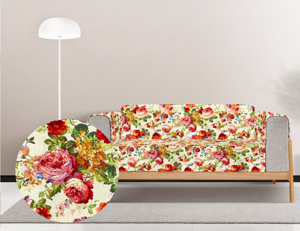 Ervi gobelínový  přehoz na sedačku/postel - Spring Garden