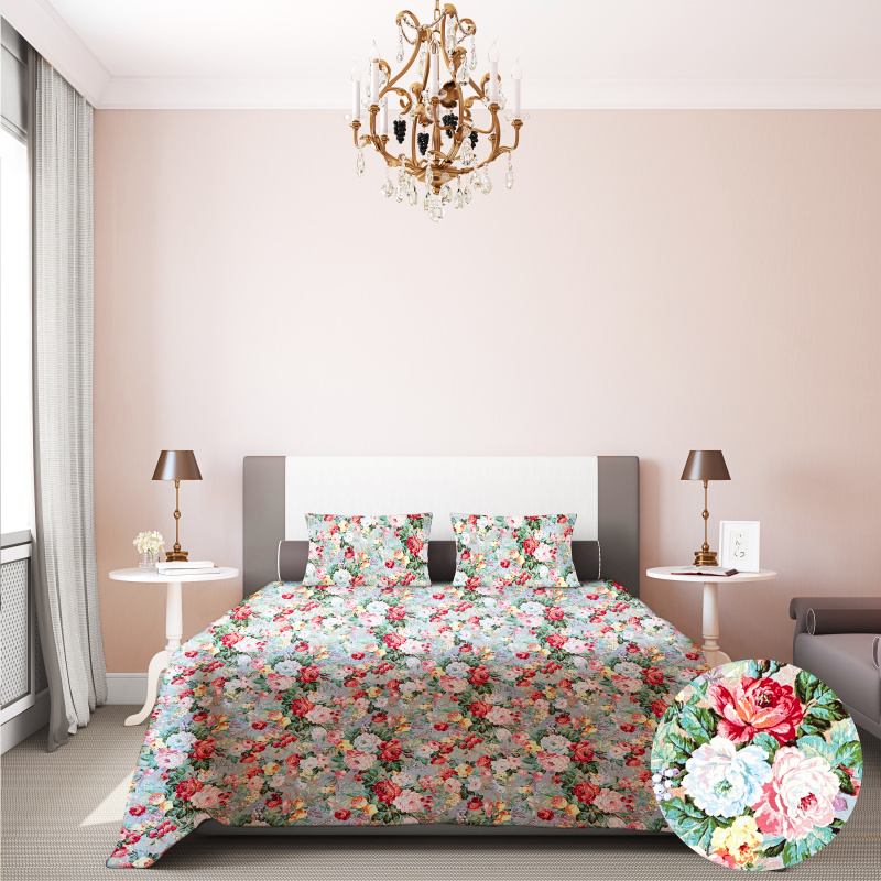 Ervi gobelínový přehoz na postel jednolůžko/dvoulůžko - Berries Field