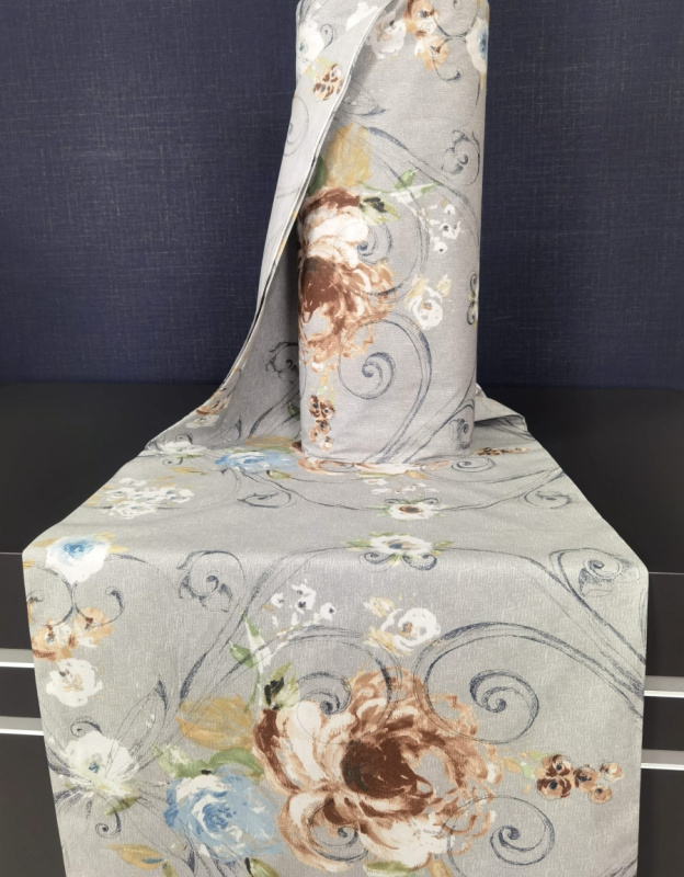 Ervi Bavlněná látka/plátno š.240cm - Akvarel růže -17748-3, metráž