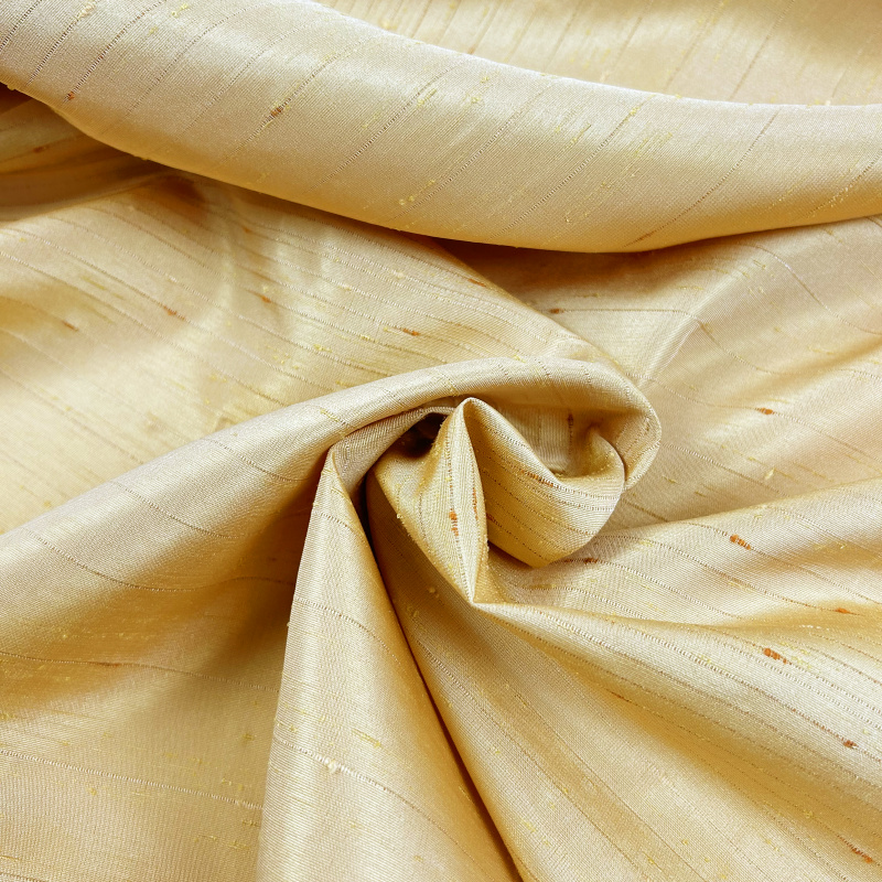 Dekorační látka Estera zlatá -  šířka 150 cm, metráž