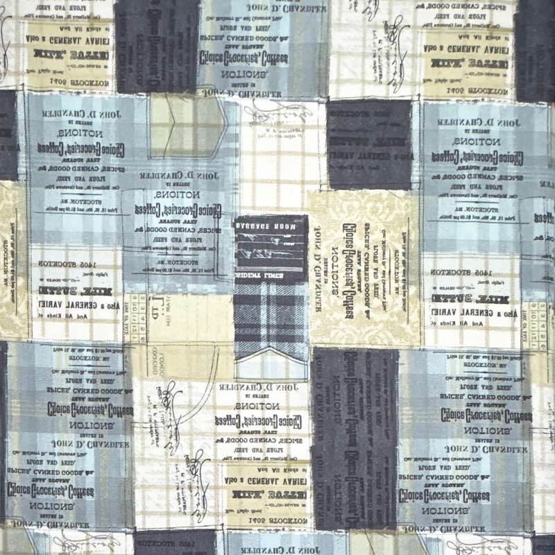 Ervi Bavlněná látka/plátno š.240cm - Sherlock-70051-3, metráž