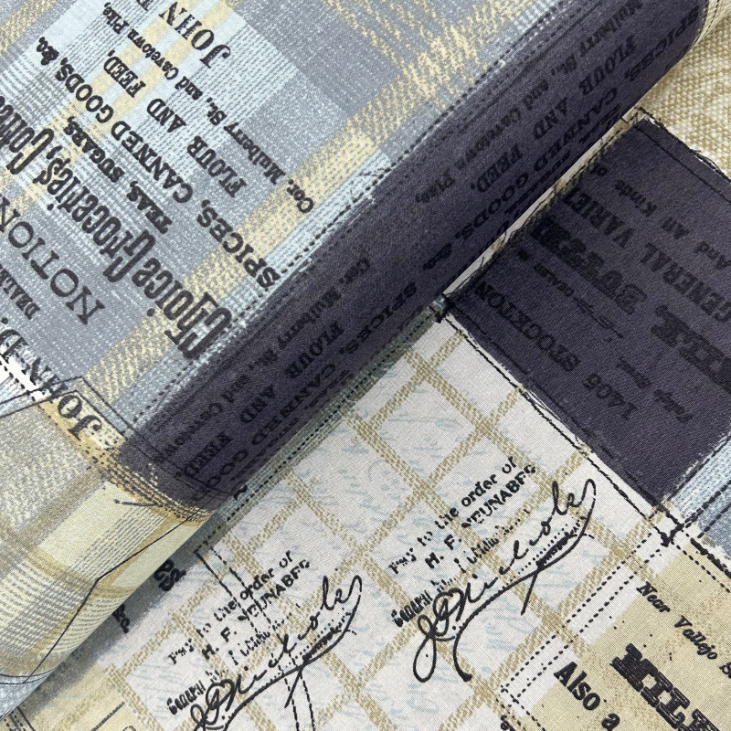 Ervi Bavlněná látka/plátno š.240cm - Sherlock-70051-3, metráž