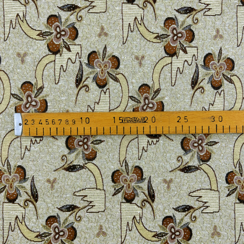 Dekorační/potahová gobelínová látka Asetat - TFY 442