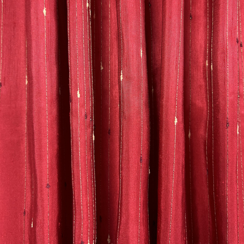 Ervi dekorační závěs - Estera červená