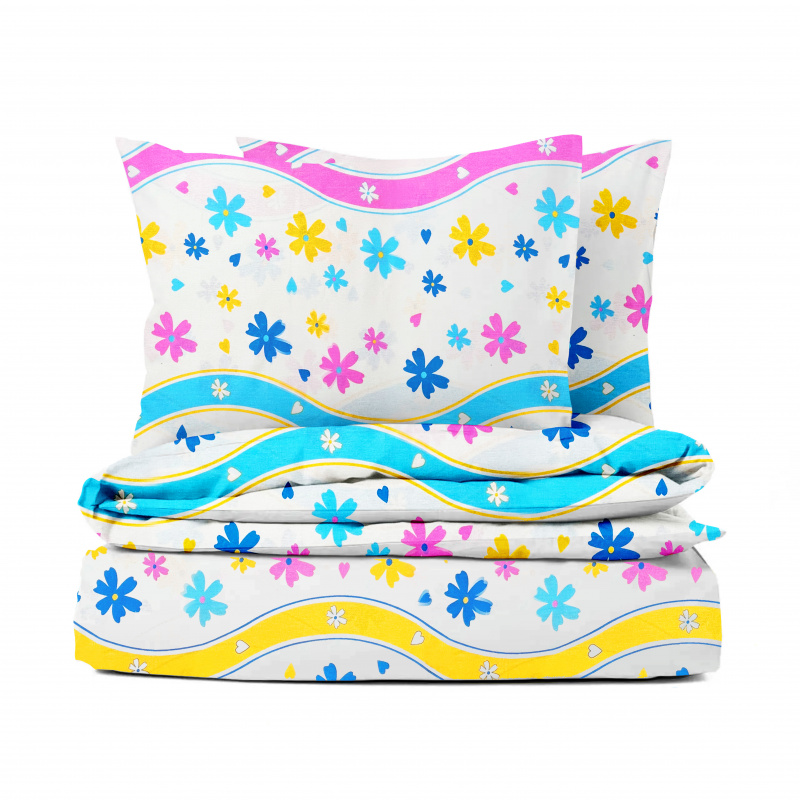 Ervi bavlněné povlečení - barevné květy