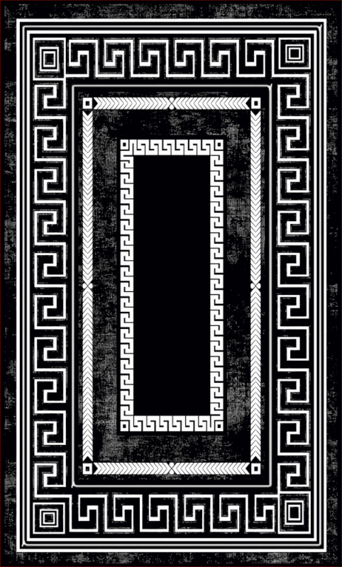 Koberec kusový DIGITAL VELVET D-145 - černý