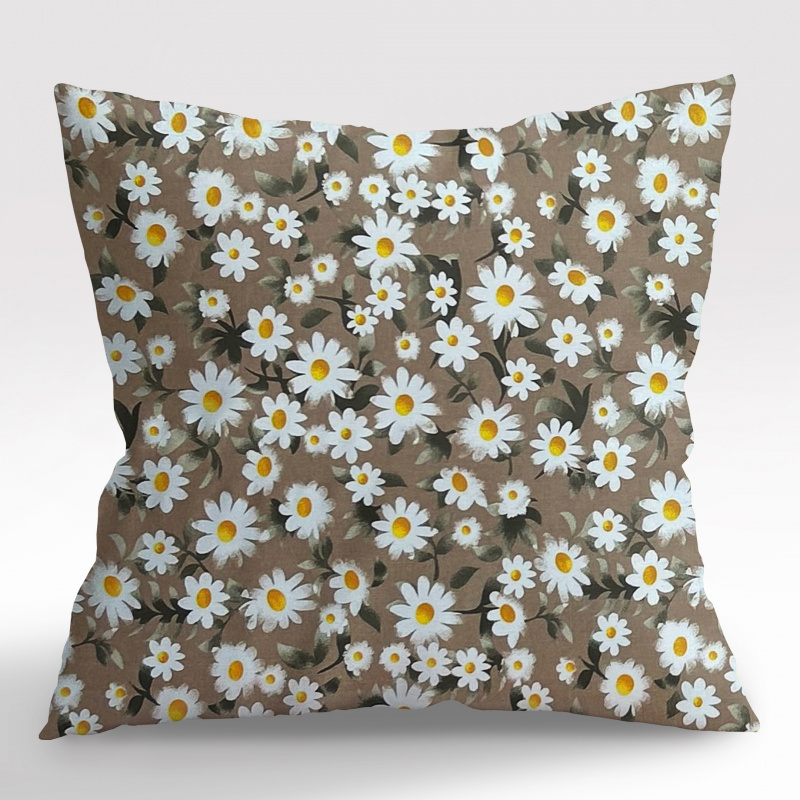 Ervi povlak na polštář bavlněný - Heřmánkové pole