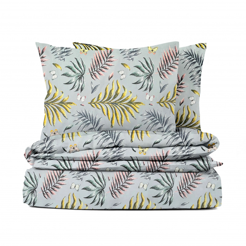 Ervi bavlněné povlečení - Barevné tropické listy