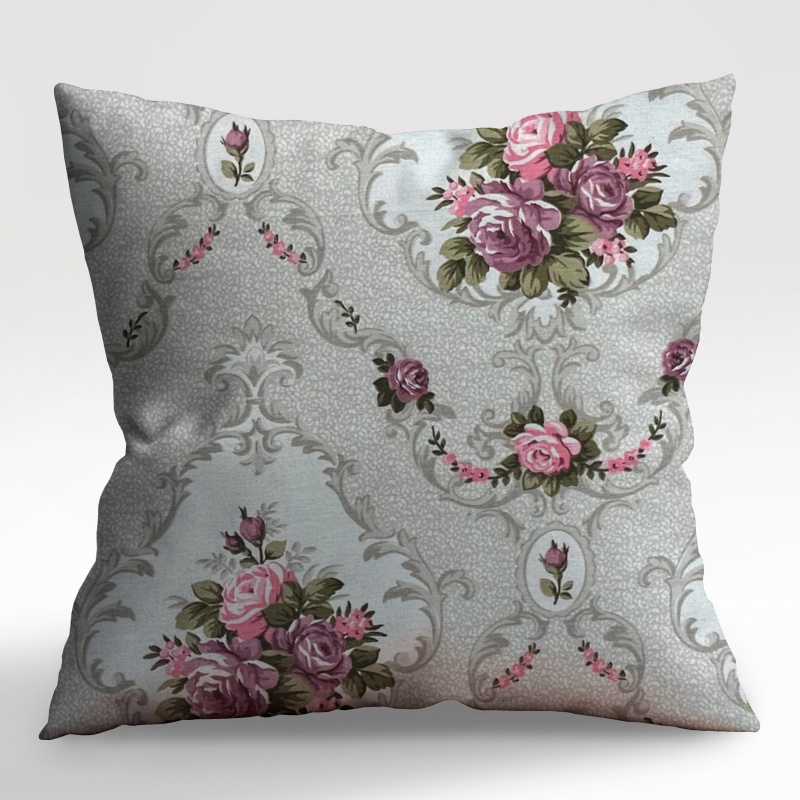 Ervi povlak na polštář bavlněný - vintage růže